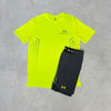 Under Armour Vanish Short Set Yellow Grey