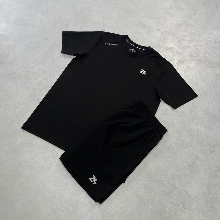 24Motions Essential Short Set Black