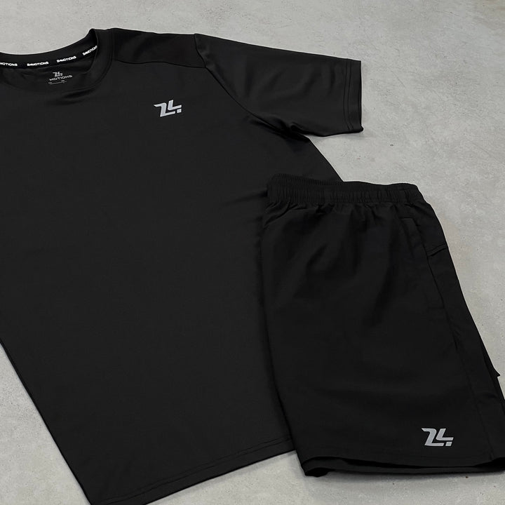 24Motions Essential Short Set Black