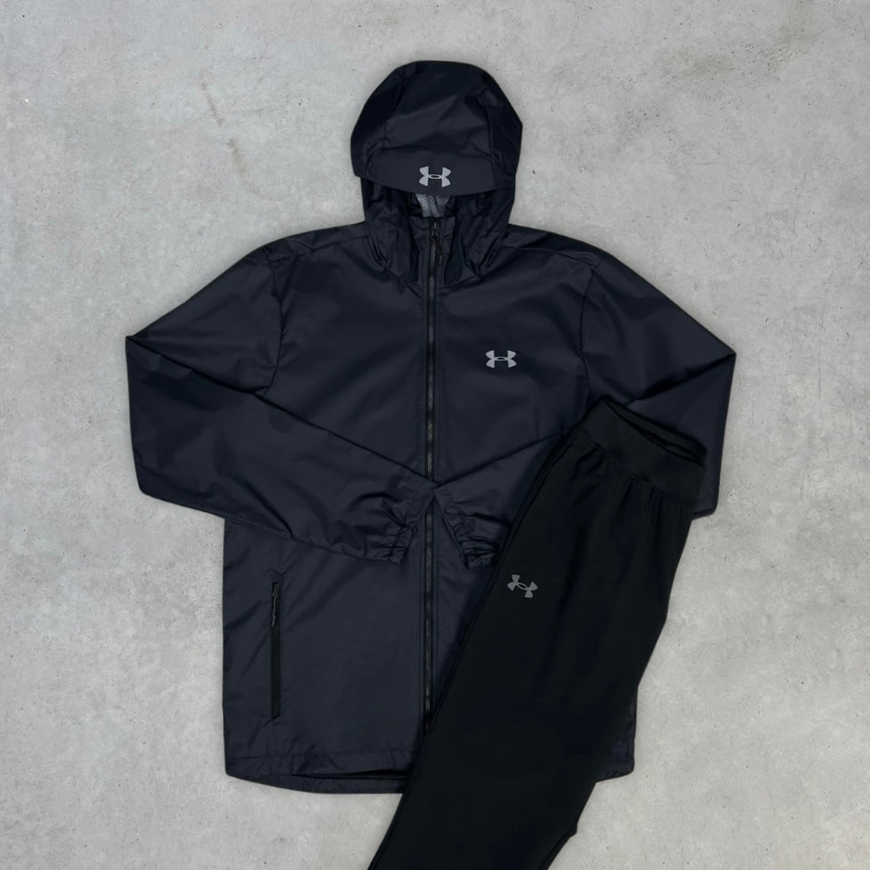 Under Armour Storm Windbreaker Tracksuit Black Grey – 24motions