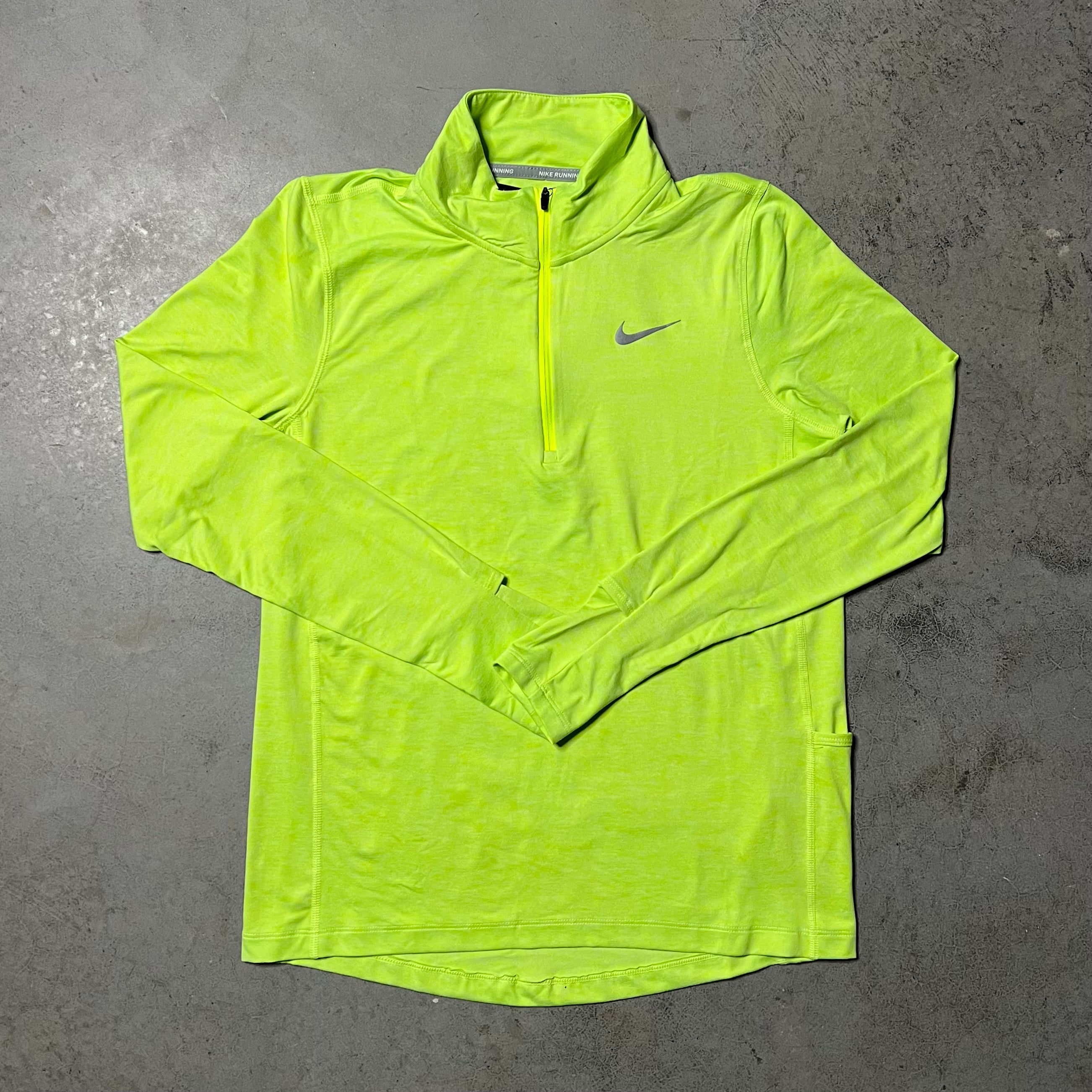 Nike half zip yellow Clearance