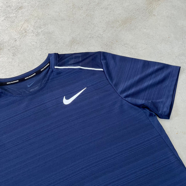 Nike Miler T-Shirt Navy