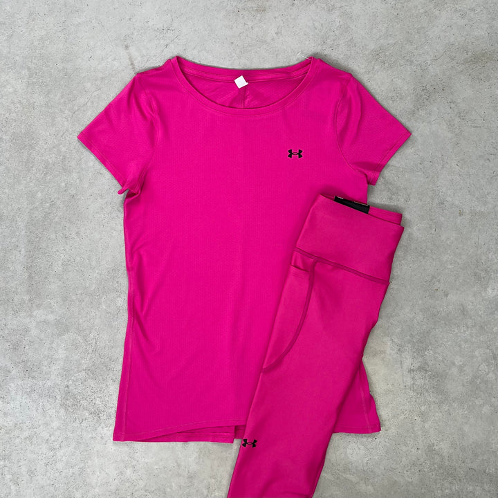 Under Armour T-Shirt Set Pink Women