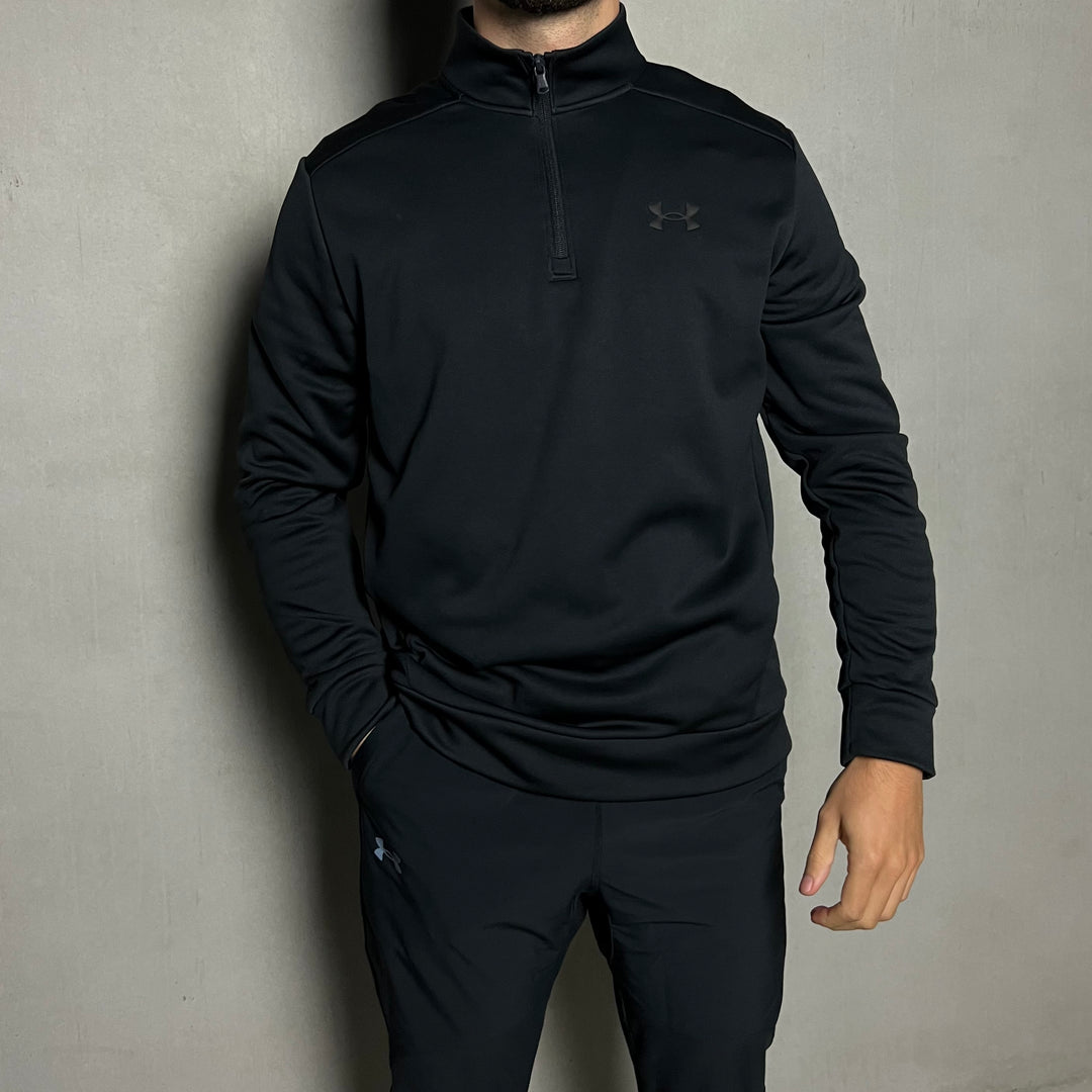 Under Armour Fleece Half-Zip Black