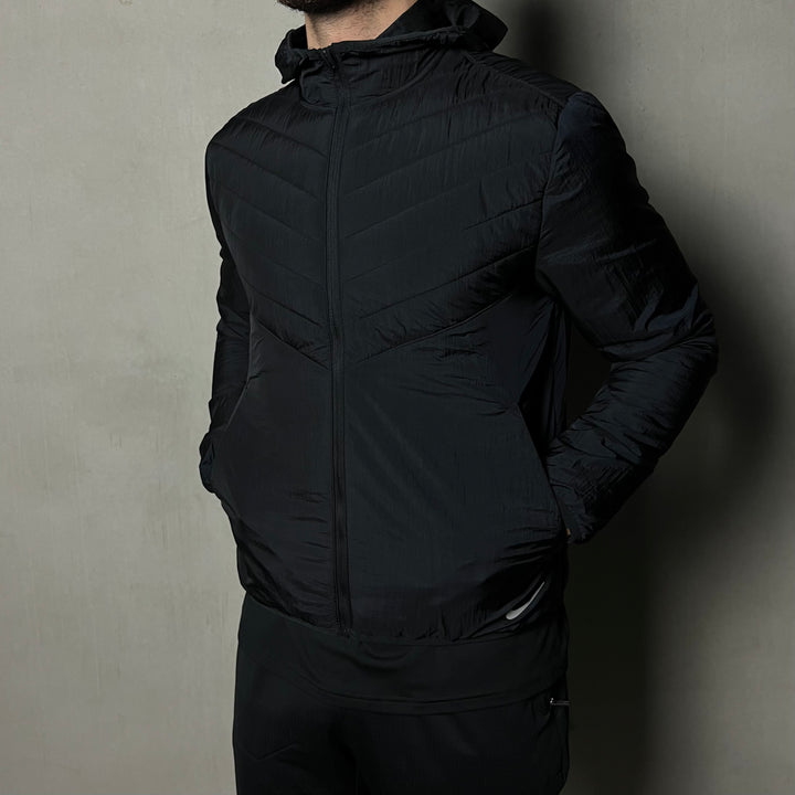 Nike aerolayer top jacket black