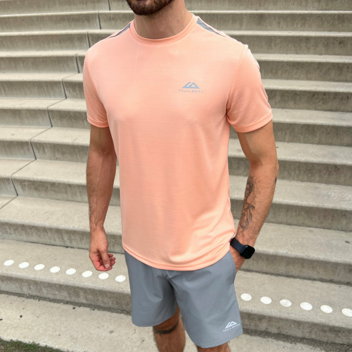 Trailberg Cloud Short Set Peach Grey