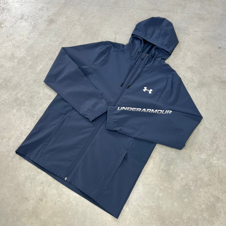 Under Armour Vanish Woven Windrunner Blue Grey