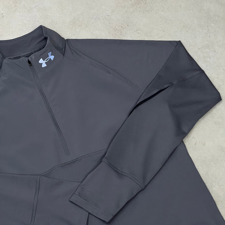 Under Armour Qualifier Half-Zip Grey