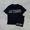 Nike Miler Flash Reflective Short Set Black