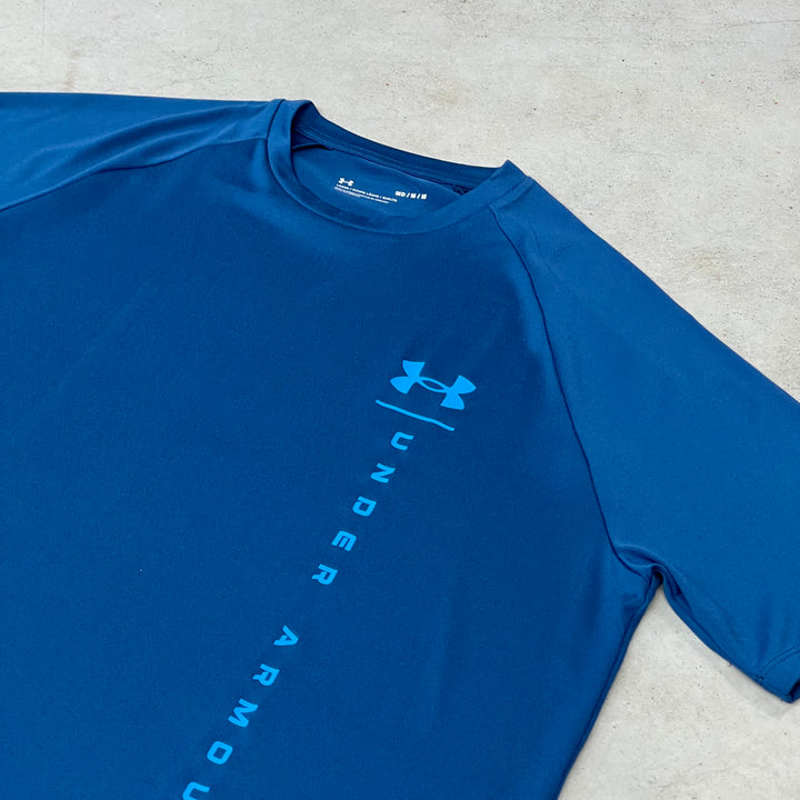 Under Armour Tech T-Shirt Blue Graphic