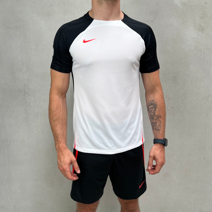 Nike Dri-Fit Short Set Black White