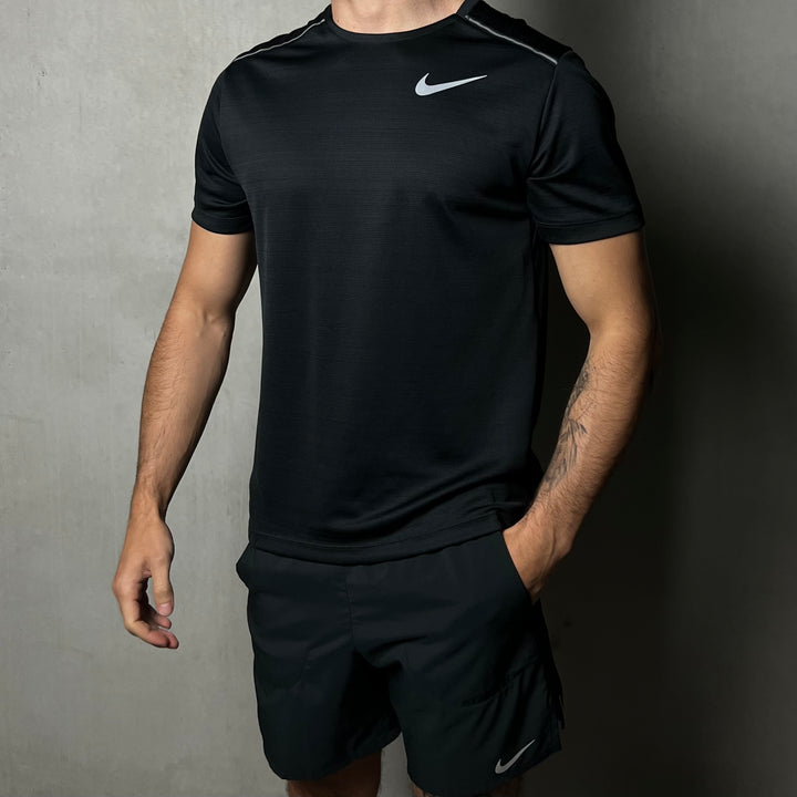 Nike Miler Short Set Black