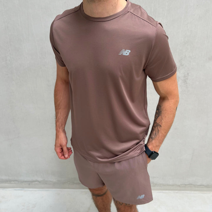 New Balance Short Set Earth Brown