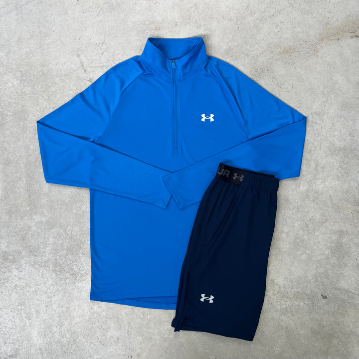 Under Armour Half-Zip Set Blue