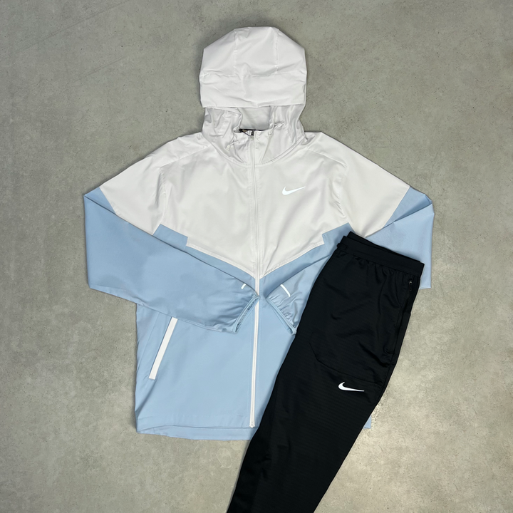 Nike Windbreaker Tracksuit White Light Blue