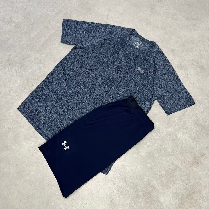 Under Armour Short Set Navy Blue