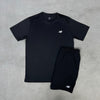 New Balance Short Set Black
