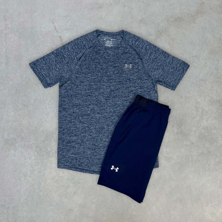 Under Armour Short Set Navy Blue
