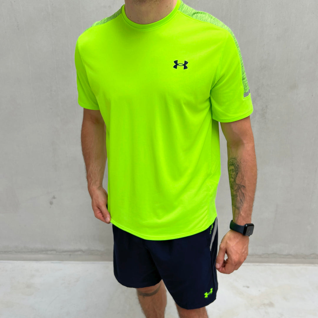 Under Armour Utility Short Set Green Navy