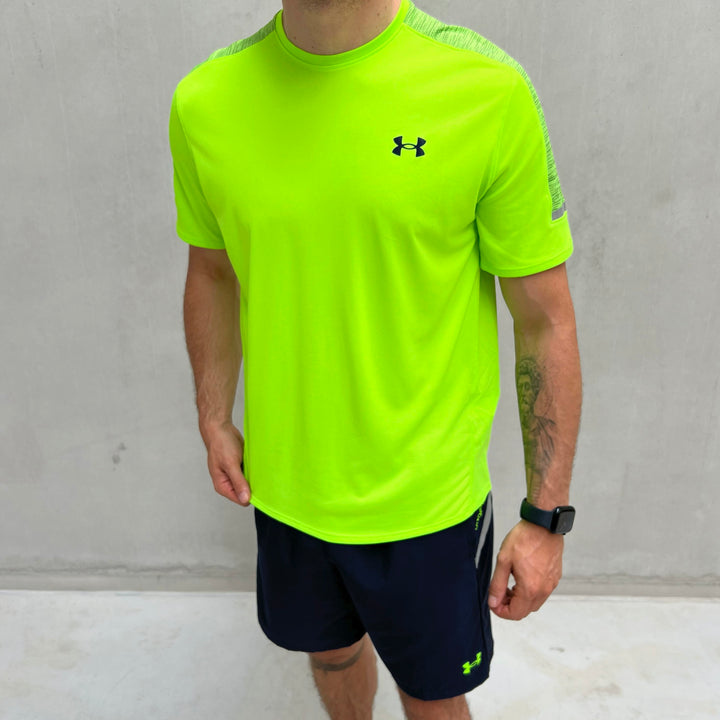 Under Armour Utility Short Set Green Navy