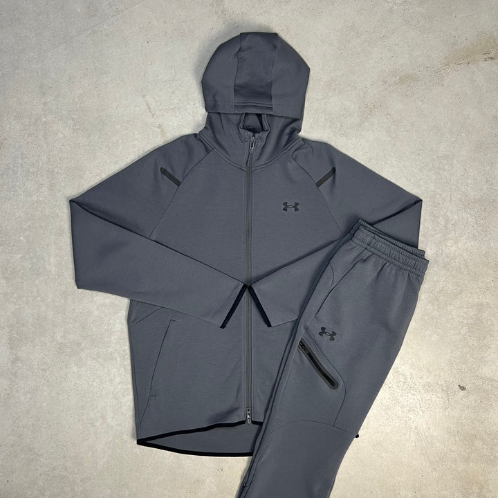 Under Armour Unstoppable Fleece Tracksuit Grey