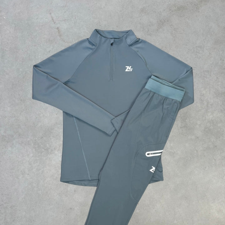 24Motions Dynamic Cargo Tracksuit Slate Blue