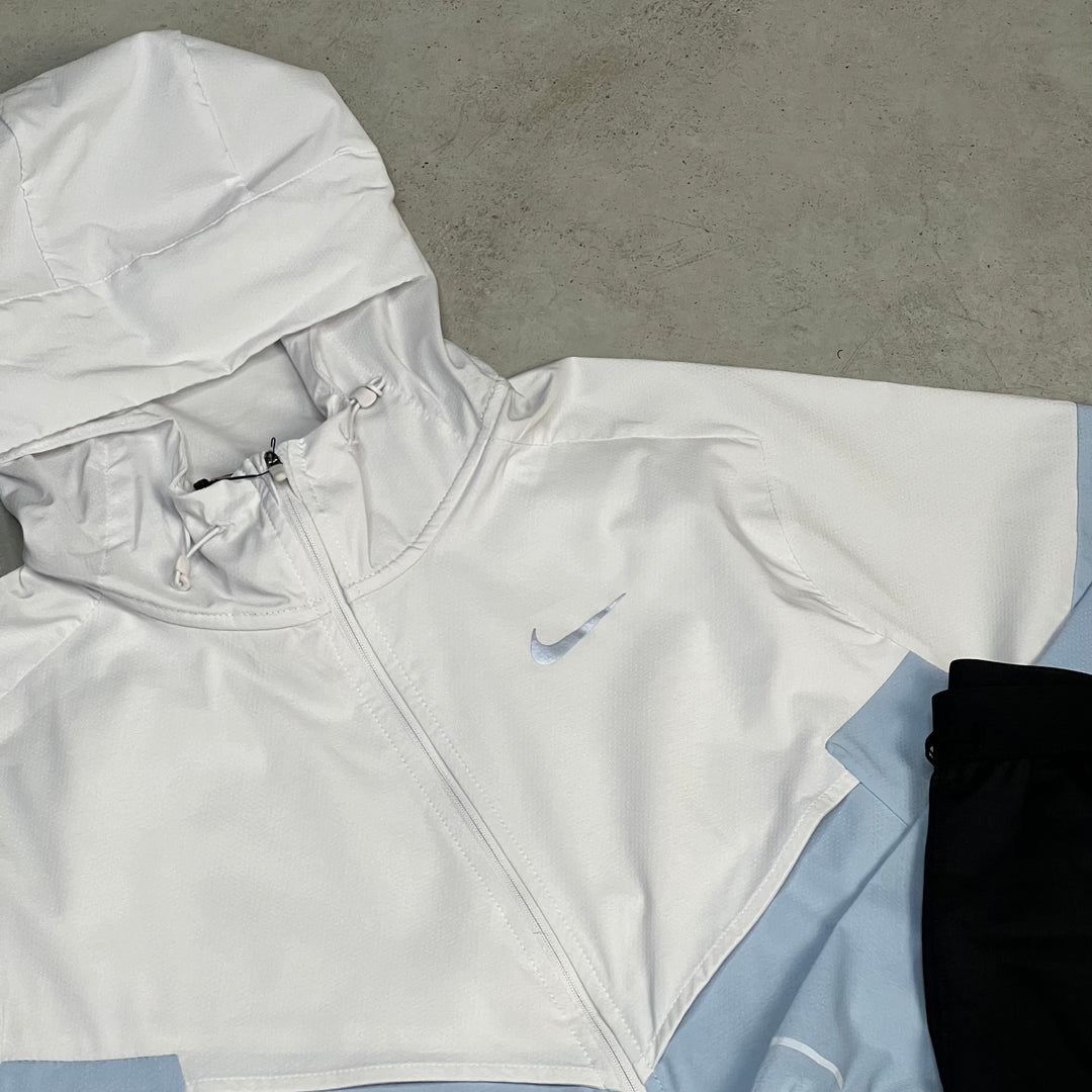 Nike Windbreaker Tracksuit White Light Blue