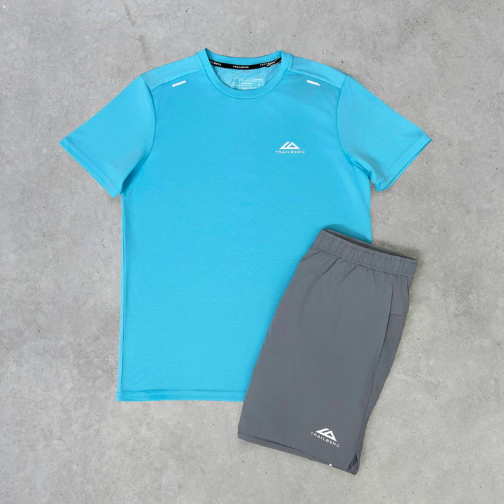 Trailberg Crest Essential Short Set Blue Grey