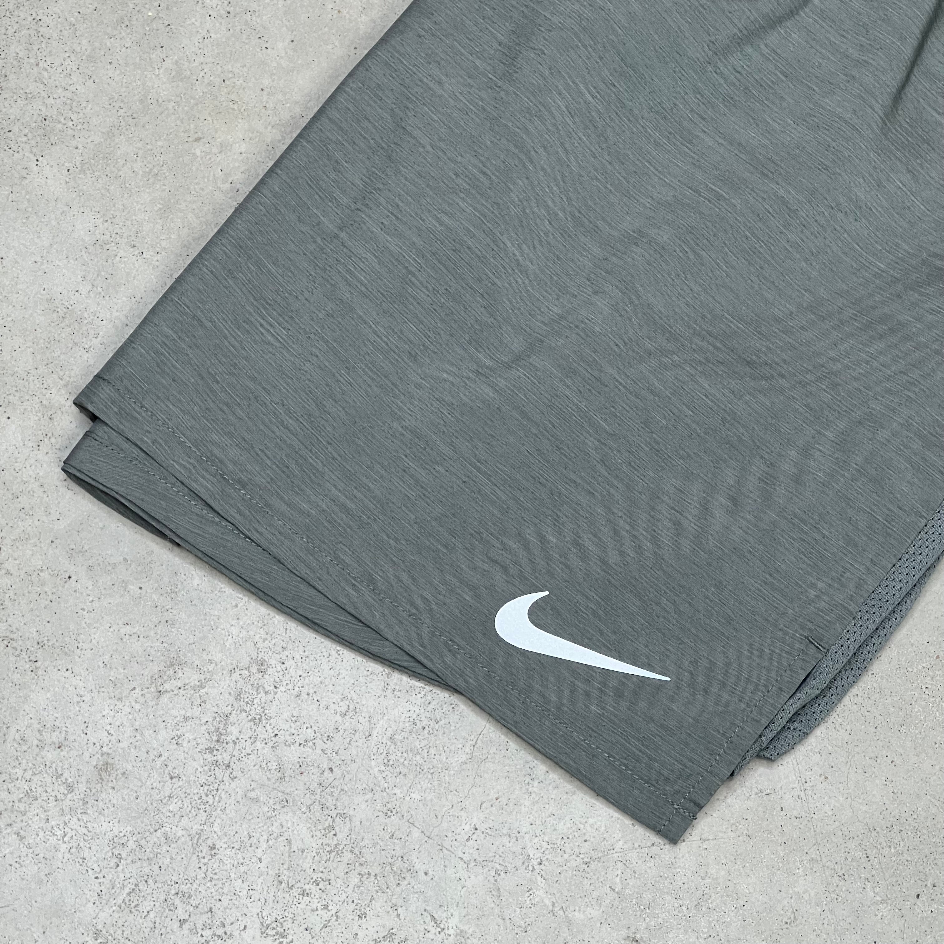 mens grey nike challenger shorts