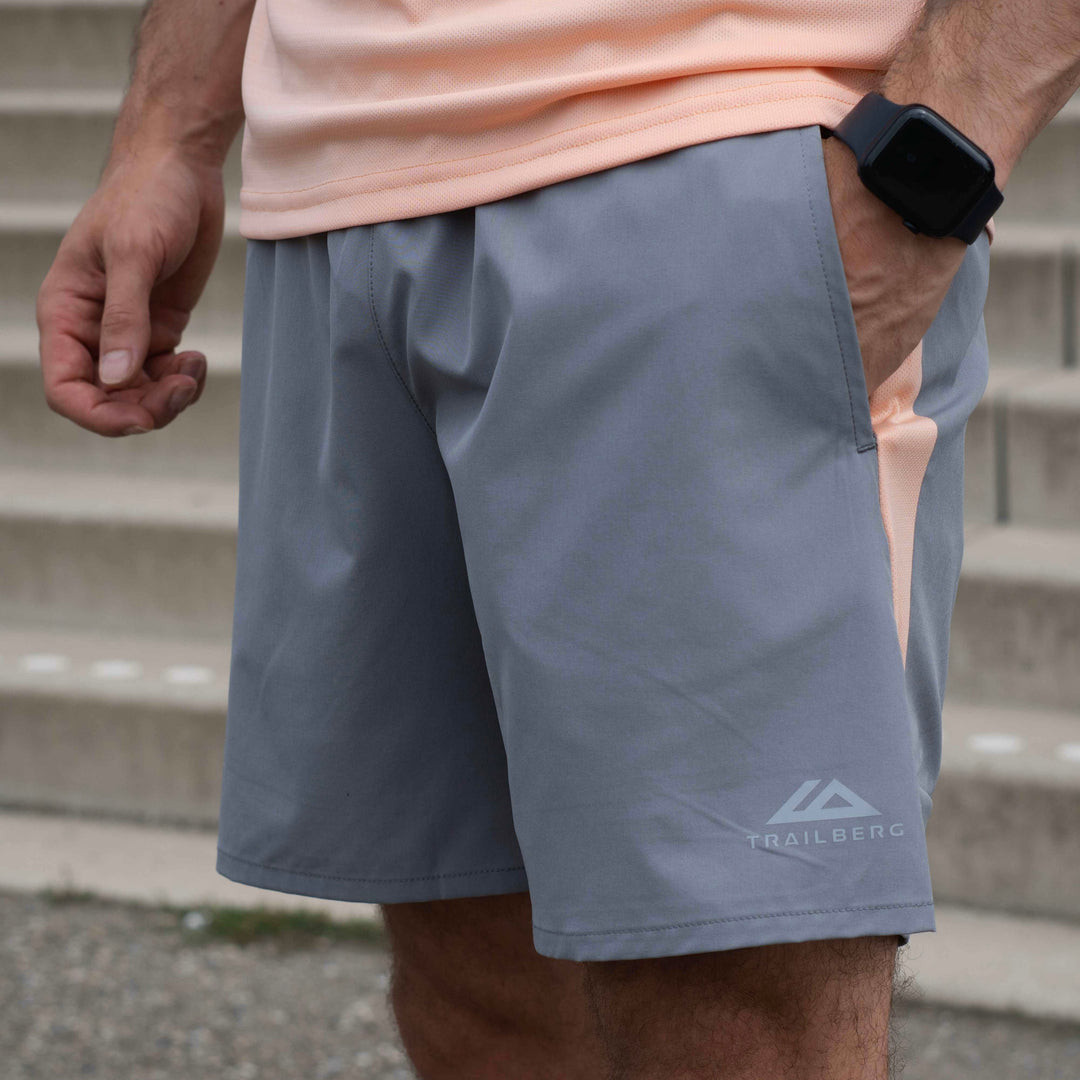 Trailberg Cloud Short Set Peach Grey