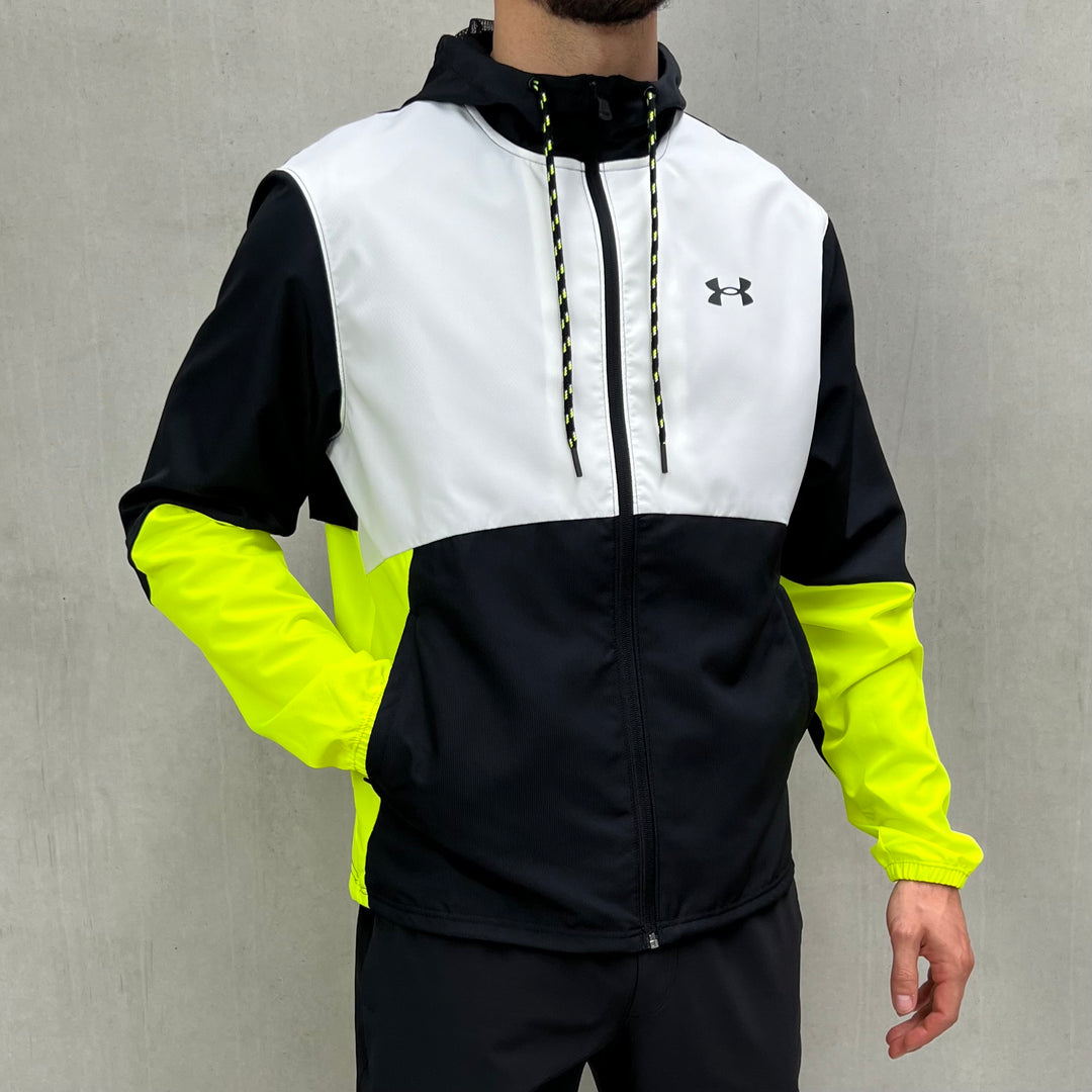 Under Armour Windbreaker Woven Tracksuit Black Volt