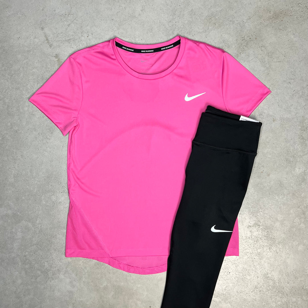 Nike T-Shirt Set Pink Women - Main Image