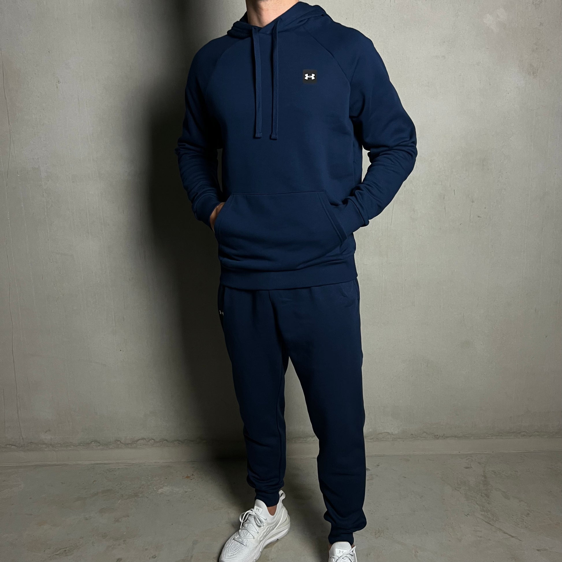Hoodie Tracksuit 24motions – Blue Armour Under Fleece