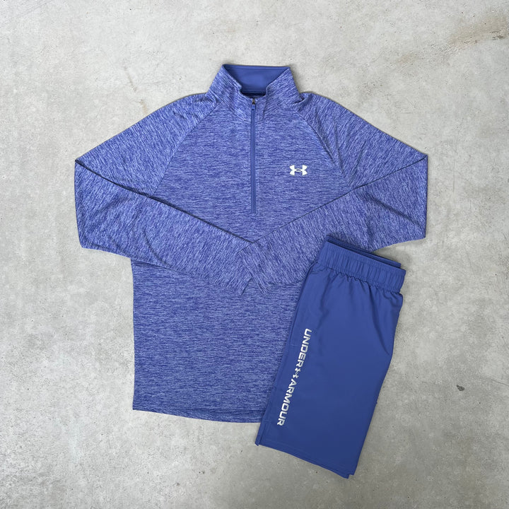 Under Armour Half-Zip Set Purple