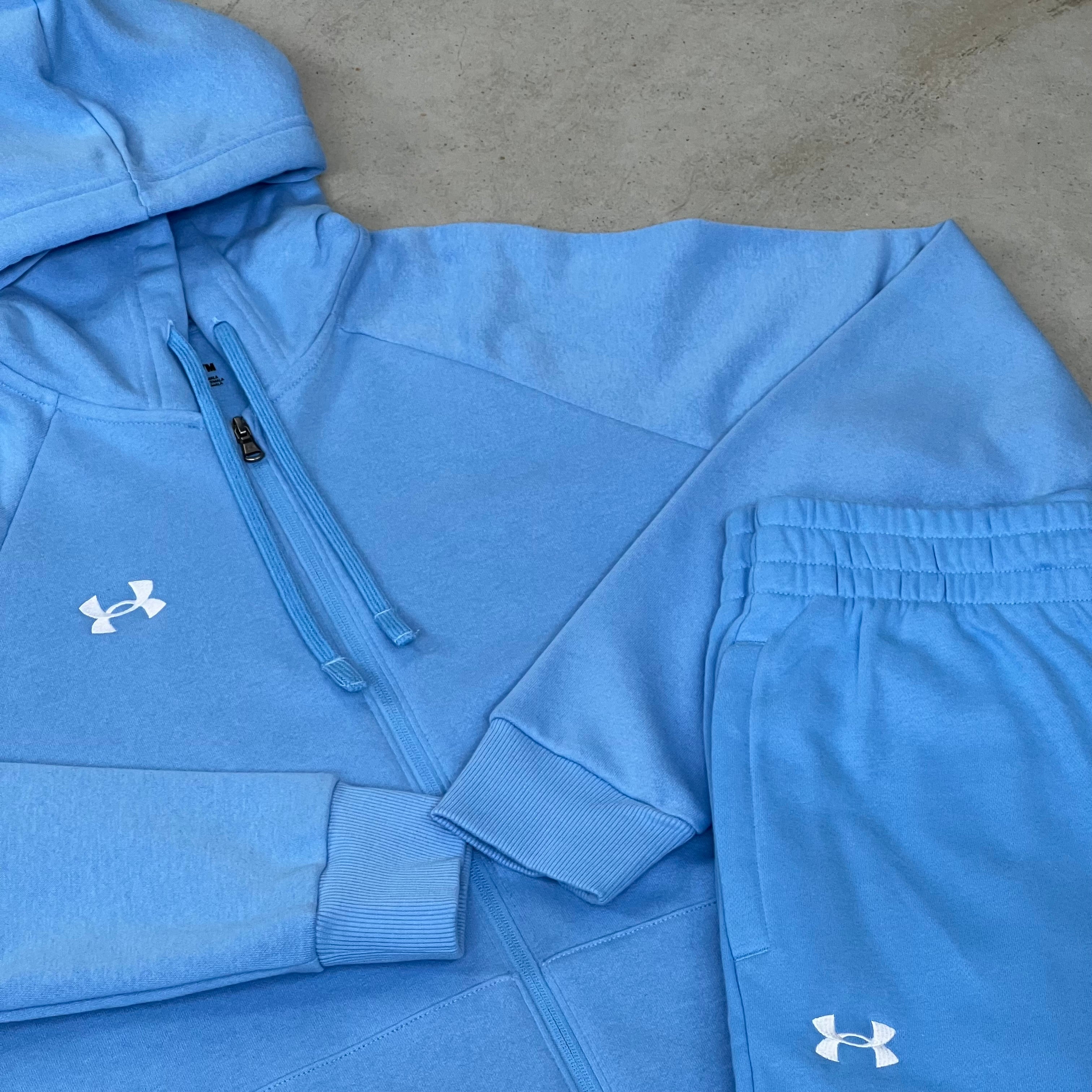 Semi-fitted under armour adorable medium tracksuit jacket baby purchases blue underneat