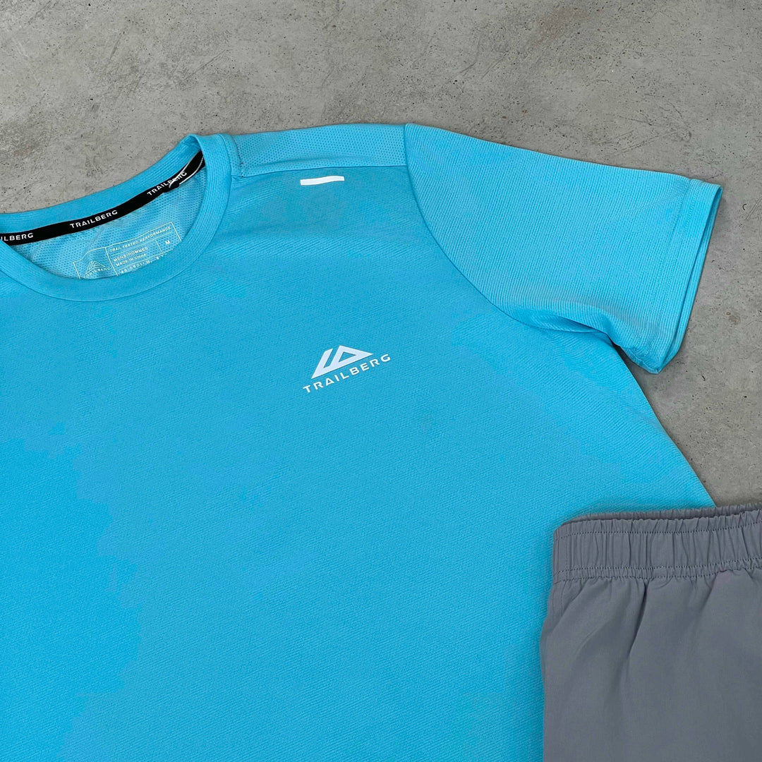 Trailberg Crest Essential Short Set Blue Grey
