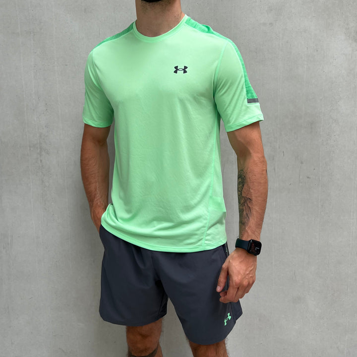 Under Armour Short Set Grey Green