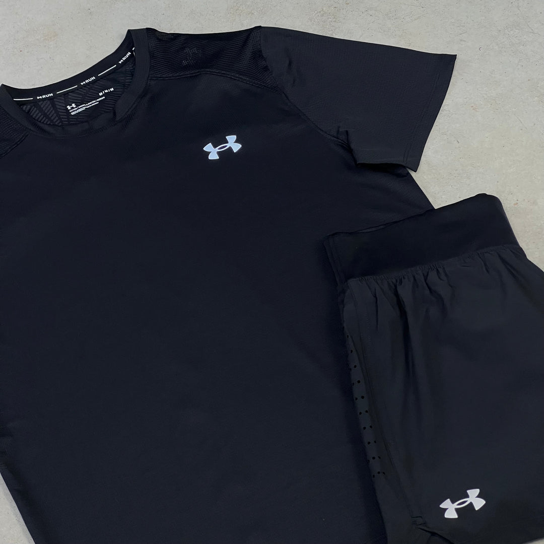 Under Armour Short Set Black Reflective