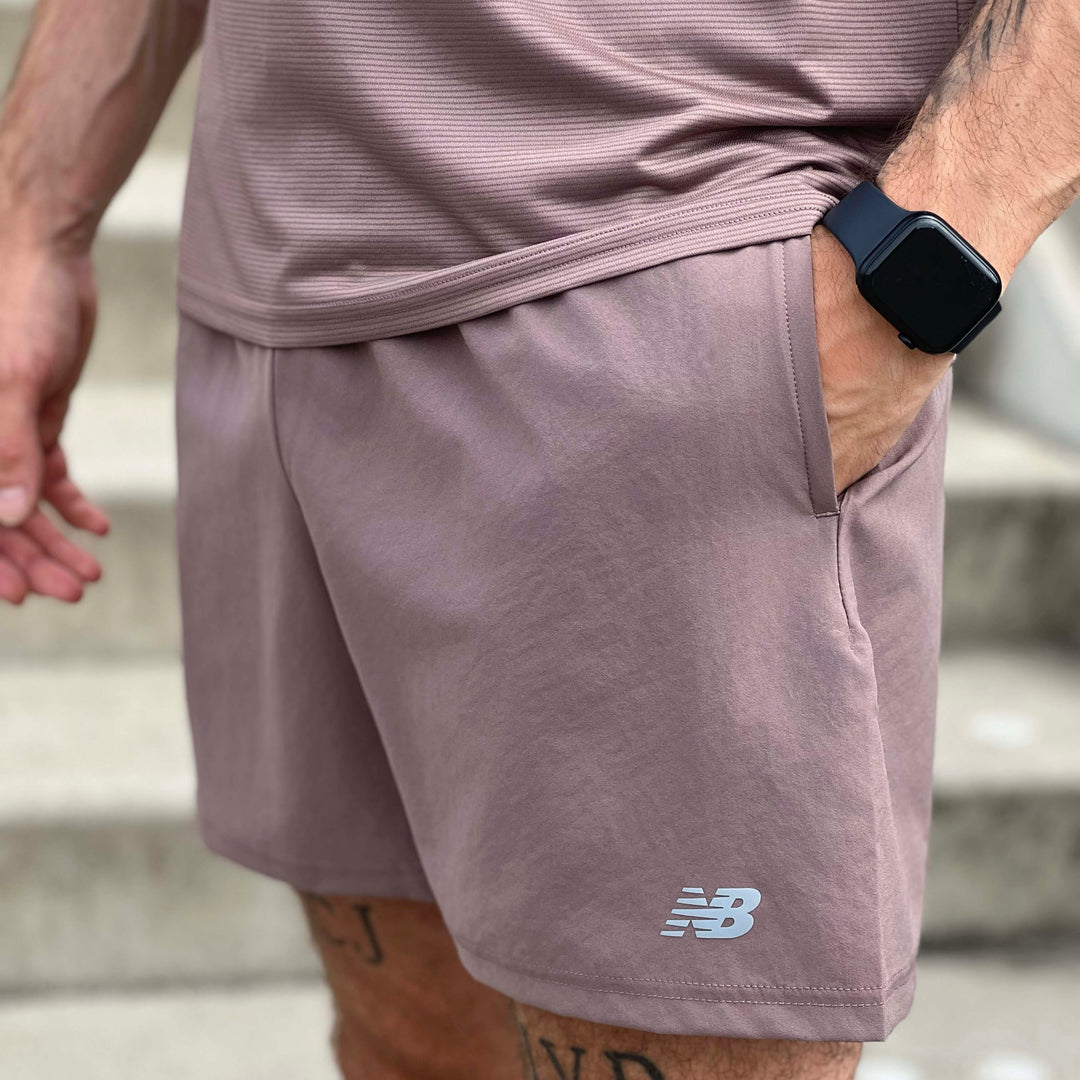 New Balance Short Set Earth Brown
