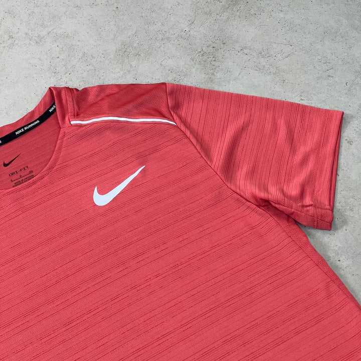 Nike Miler T-Shirt Adobe Red