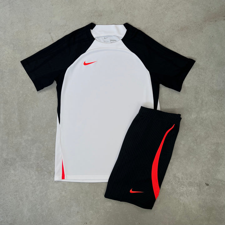 Nike Dri-Fit Short Set Black White