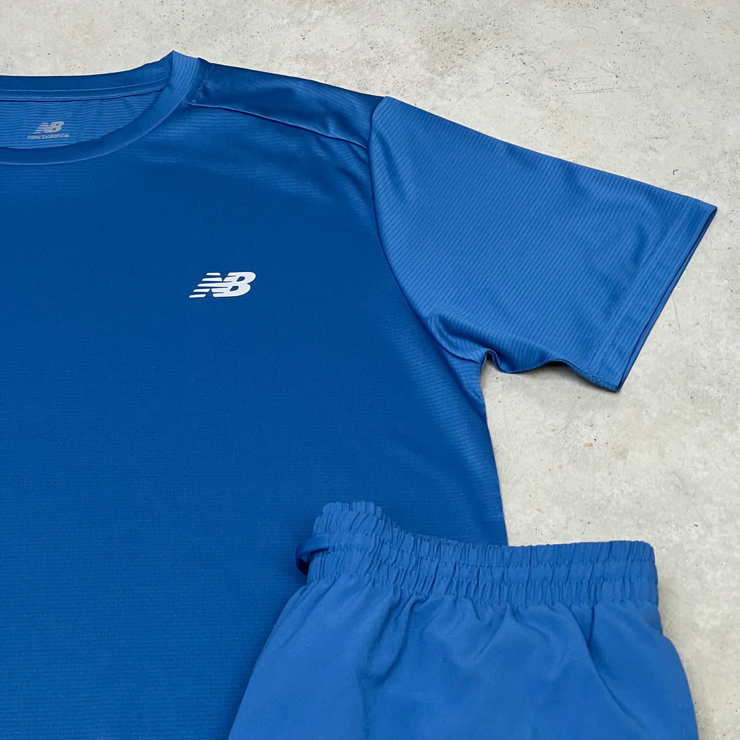 New Balance Short Set Light Blue