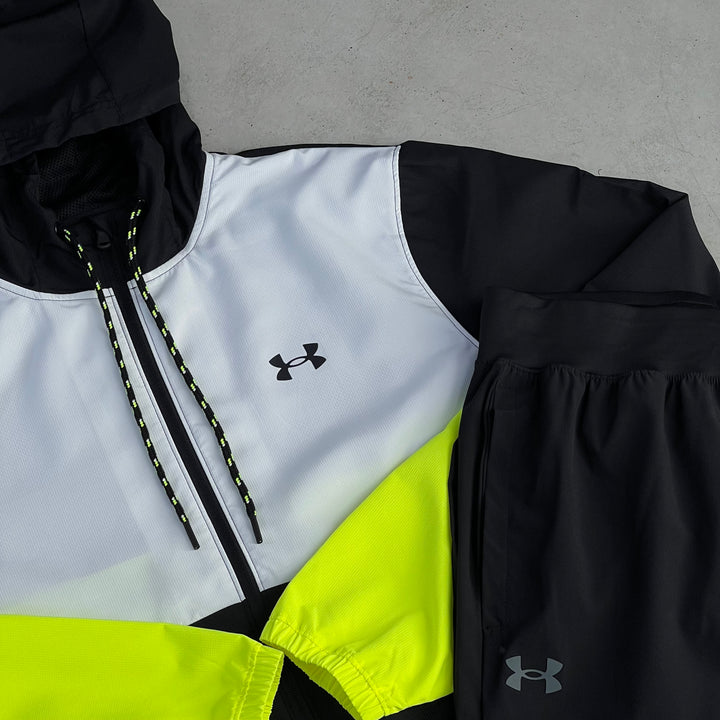 Under Armour Windbreaker Woven Tracksuit Black Volt