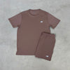 New Balance Short Set Earth Brown