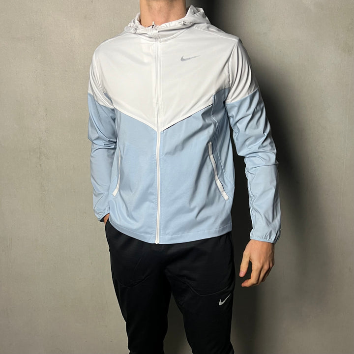 Nike Windbreaker Tracksuit White Light Blue