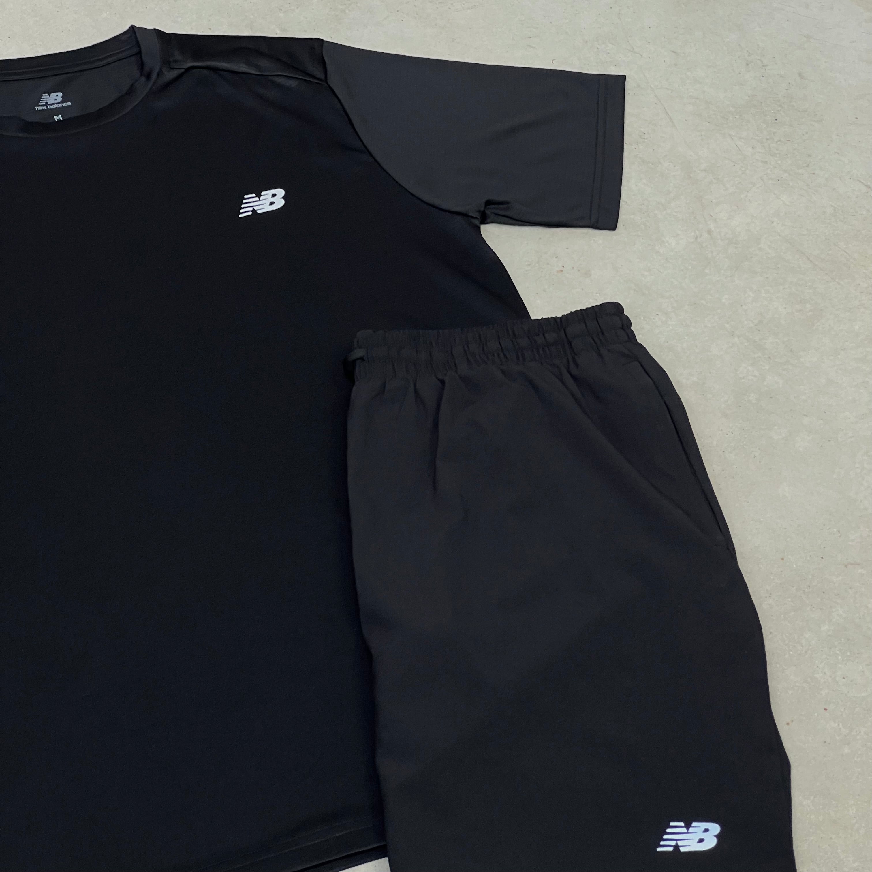 New Balance ブラック ショートパンツ Lサイズ　2セット New Balance ブラック ショートパンツ Lサイズ 2セット
