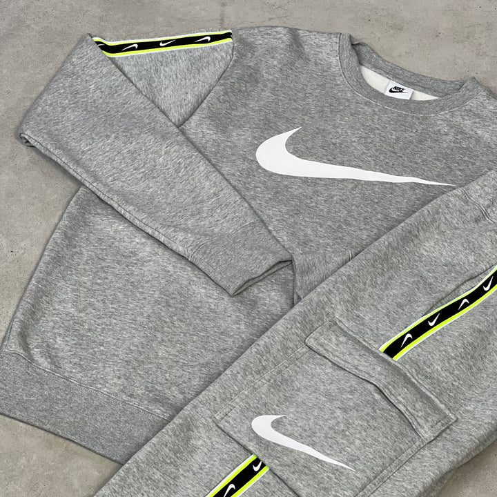 Nike Cargo Fleece Tracksuit Grey