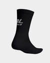Logo Socks Black Grey