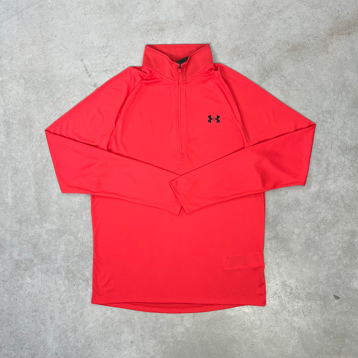 Under Armour Half-Zip Red Soltice