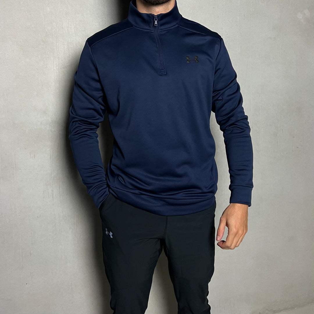 Under Armour Fleece Half-Zip Navy